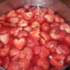 Nage de fraises
