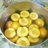 Abricots frais pochés