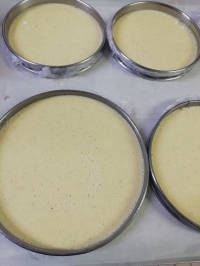crème brulée vanille pour intérieur d'entremets 